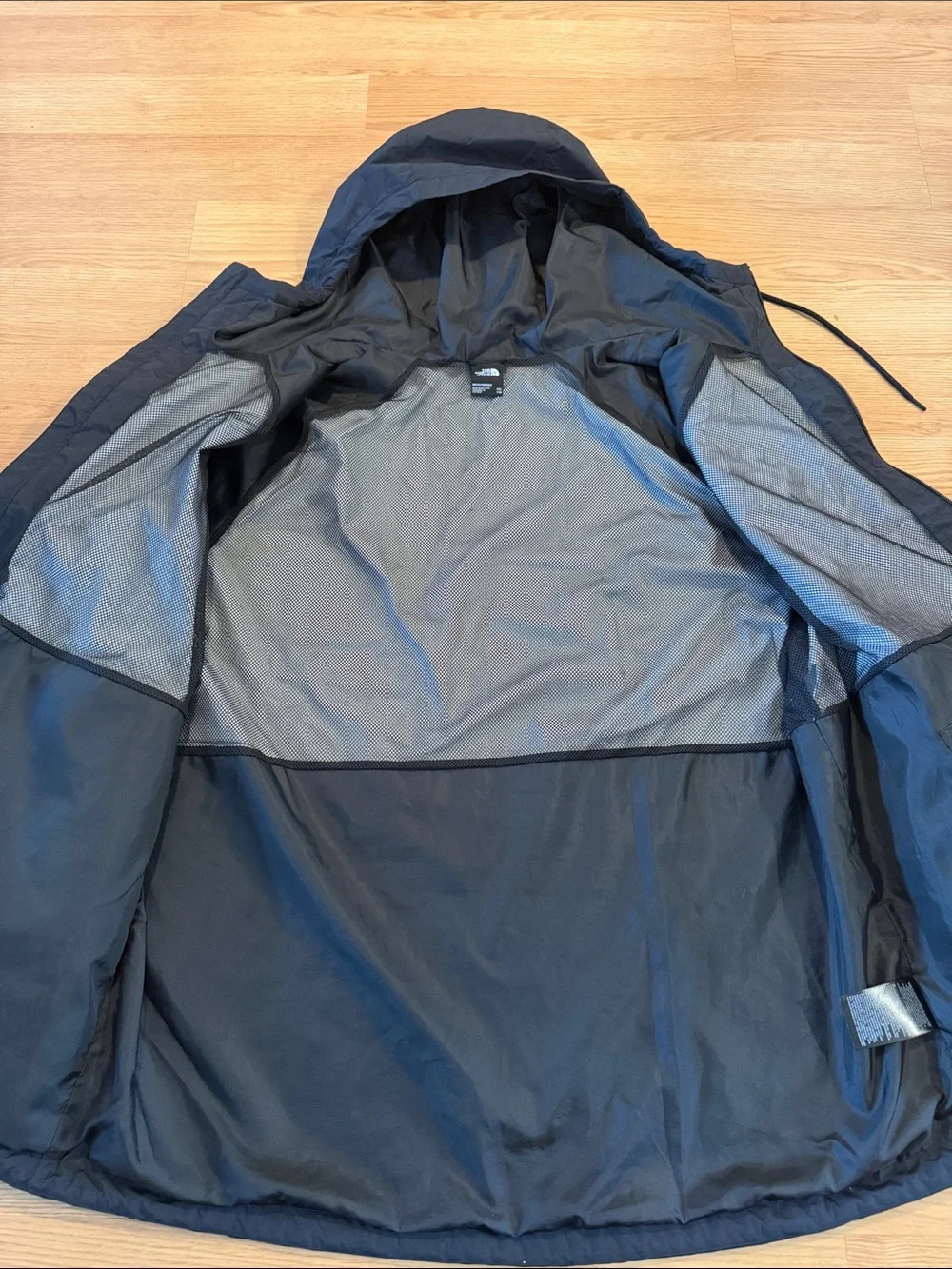 Men’s North Face Rain Jacket Black